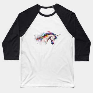 Rainbow Uincorn Baseball T-Shirt